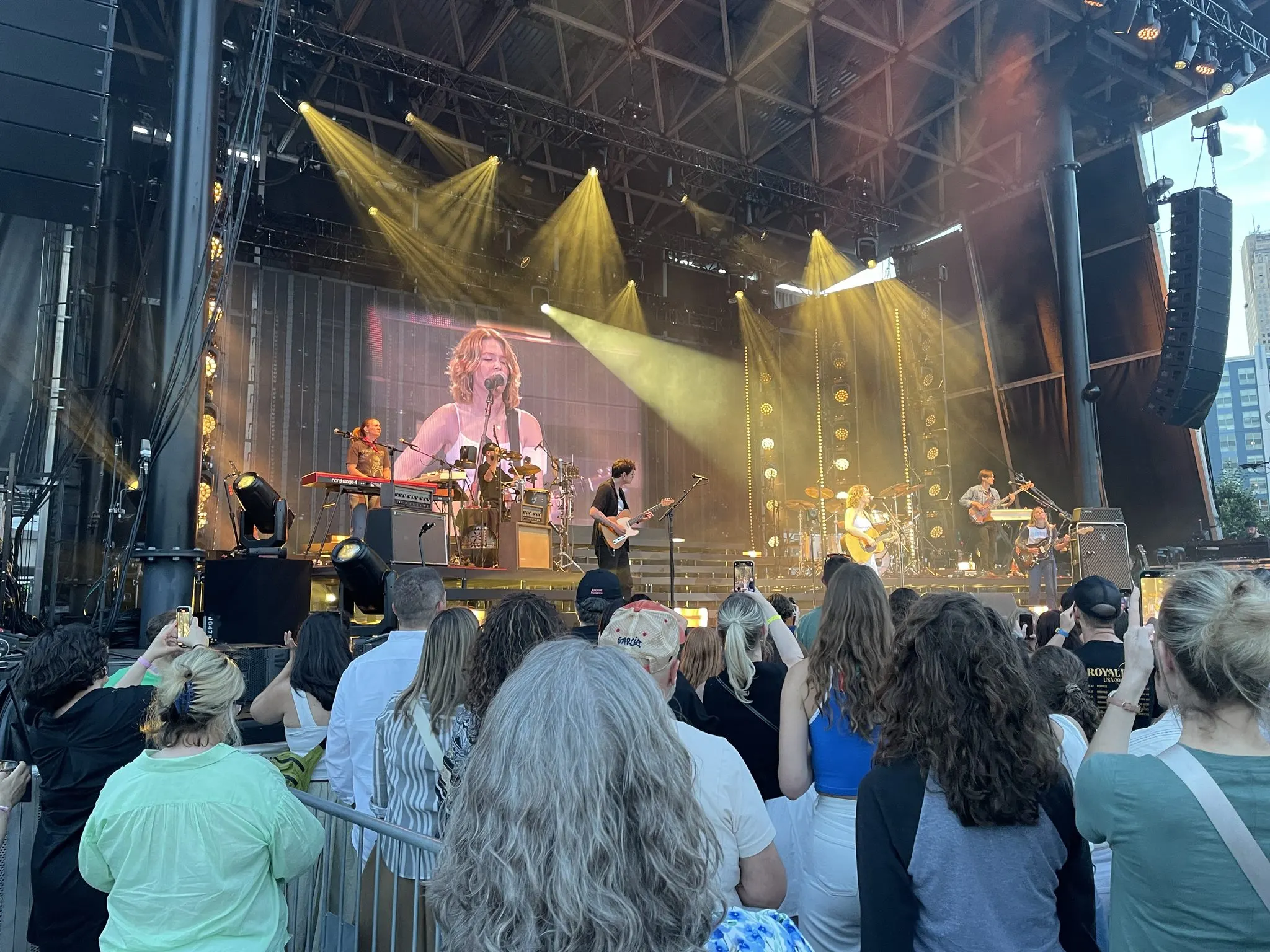 Maggie Rogers at The ICON Festival Stage at Smale Park, Cincinnati — June 7, 2024, photo 7